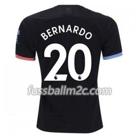 Fußballtrikots Manchester City Bernardo 20 Auswärts Trikotsatz 2019-2020